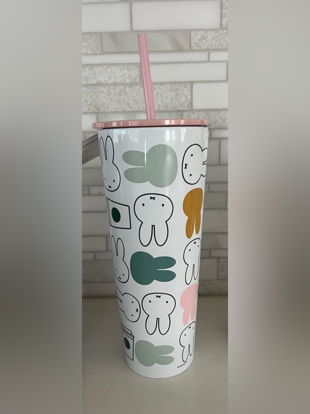 STARBUCKS x MIFFY 26oz Stainless Tumbler READY TO SHIP new plus a free gift